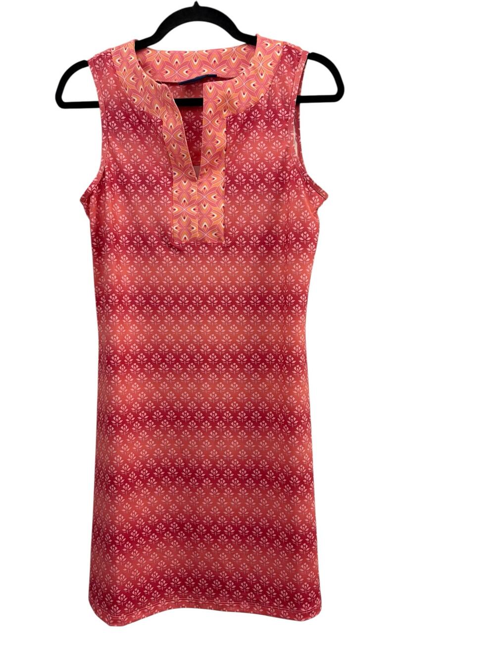 Cabana Life Sleeveless Sheath Dress Small Summer Coastal Grandma Beachy Resort